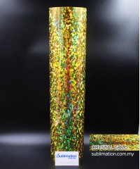 Crystal Gold Vinyl Transfer Film